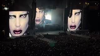 Lady Gaga  Bad Romance Live Opening  The Chromatica Ball Chicago  Wrigley Field 8222022 [upl. by Stander]