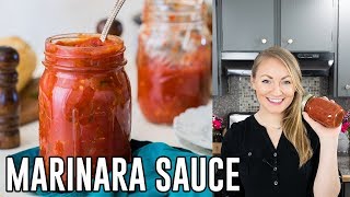 How To Make Homemade Marinara Sauce [upl. by Chivers]