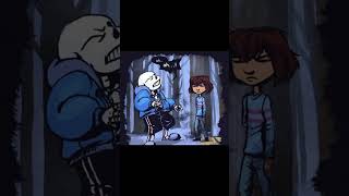 Undertale Sans Fate Encounter Comic Dub [upl. by Anairda174]