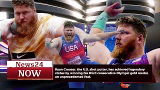 Ryan Crouser the US shot putter [upl. by Zipah]