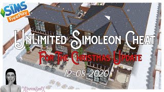 The Sims FreePlay Money Cheat For The New Christmas Update 12082020 [upl. by Anehsak]