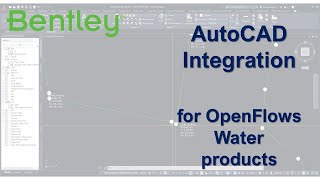 AutoCAD Integration for WaterCAD WaterGEMS and HAMMER [upl. by Roxanna]