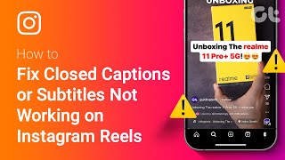 How to Fix Closed Captions or Subtitles Not Working on Instagram Reels  Quick Fixes [upl. by Navis]