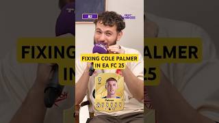 FIXING COLE PALMERS EA FC 25 CARD 🔥 shorts soccer football [upl. by Assila]