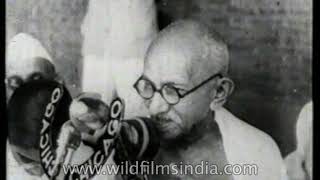 MK Gandhi assassination and Indias freedom struggle  Rare archival footage [upl. by Gladis]