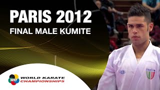 Final Male Kumite 75kg Luigi Busa vs Rafael Aghayev World Karate Championships 2012 [upl. by Cheffetz]