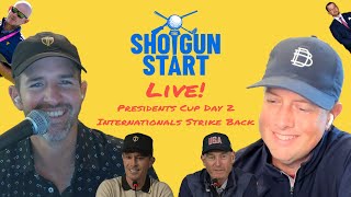 Presidents Cup Day 2  The Shotgun Start [upl. by Jessika]