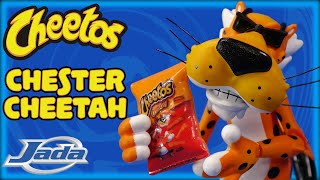 It IS Easy Being Cheesy Jada Toys Cheetos Chester Cheetah Action Figure Overview toys review [upl. by Isadore]