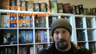 Top 30 Brettspiele 2023 Plätze 10  1 [upl. by Airdnal]