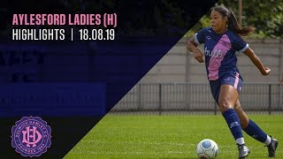 Dulwich Hamlet W v Aylesford Ladies London amp South East Regional Womens Football League [upl. by Notlim]