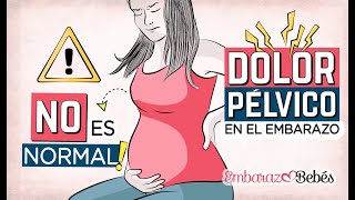 DOLOR PÉLVICO 😵🔥 3 Causas dónde NO ES NORMAL  Embarazo [upl. by Rocky]