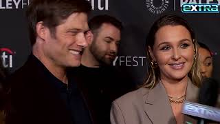 ‘Grey’s Anatomy’ Camilla Luddington amp Chris Carmack on Jo amp Links ROMANTIC Future Exclusive [upl. by Issiah]