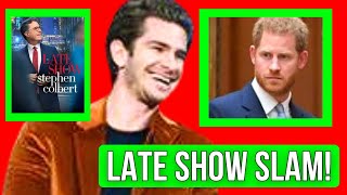 Andrew Garfield Destroys Harry on The Late Show Over His Demand to Be Called Prince [upl. by Nnaeilsel992]