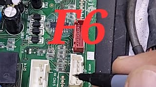 PEL Kenwood Orient Dc inverter ac F6 error code outdoor pcb inverter ac pcb training center SirBabar [upl. by Aittam]