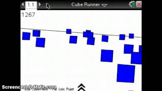 CubeRunner for the Ti Nspire [upl. by Otineb]