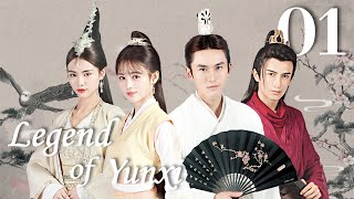 ENG SUB Legend of Yunxi 01 Zhang Zhehan Ju Jingyi Kiki Xu [upl. by Yniffit]