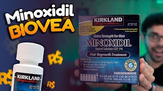 Biovea Brasil é Confiável Comprei Minoxidil Kirkland Cupom de desconto [upl. by Angelis]