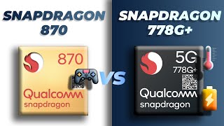 Snapdragon 870 vs Snapdragon 778G  BGMI TEST  Best processor under 30k  Techie Nick In HINDI [upl. by Adnohsel]