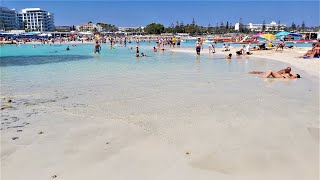 The Wonderful Nissi Beach in Ayia Napa Cyprus [upl. by Assenyl852]