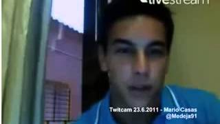 mario casas twitcam [upl. by Lazarus505]