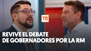 Orrego vs Orrego Revive el debate completo de los candidatos a la Gobernación Metropolitana [upl. by Eeslek]