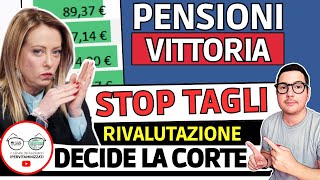 ULTIM’ORA PENSIONI ➡ STOP TAGLIO RIVALUTAZIONE INPS e OBIETTIVO AUMENTO PIENO IN 4 MESI  OTTOBRE [upl. by Dlarrej704]