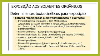 toxicologia de solventes organicos [upl. by Flanigan]