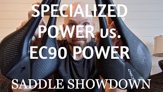 My Thoughts On The EC90 quotPowerquot Saddle vs the REAL DEAL Specialized Power Saddle [upl. by Nnairek]