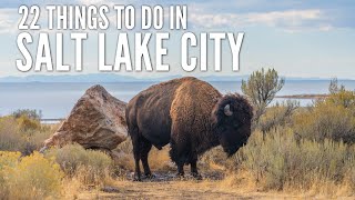 22 Things to Do in Salt Lake City Utah [upl. by Aciamaj]