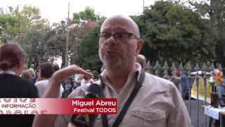 Arroios Informação Resumo do Festival TODOS [upl. by Ymerrej]