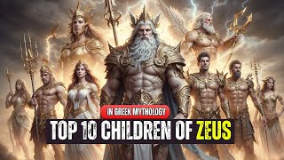 TOP 10 SONS of ZEUS  Demigods Explained  Greek Mythology Stories [upl. by Jahdol]