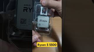 Ryzen 5 5500 unboxing [upl. by Risan]