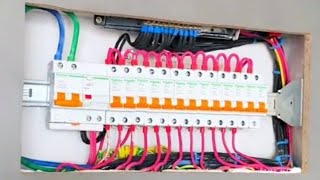 How to assemble and install a household distribution box [upl. by Gnof527]