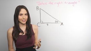 Trigonometry Solving Right Triangles How NancyPi [upl. by Arec]