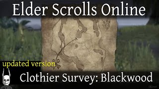 Clothier Survey Blackwood Updated Elder Scrolls Online ESO [upl. by Caria234]