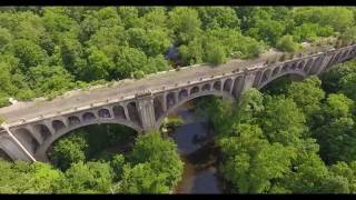 Abandoned Paulinskill Viaduct In HD4K [upl. by Edya795]