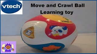 Vtech Move amp Crawl Ball Toddler Baby Toy [upl. by Nonek]