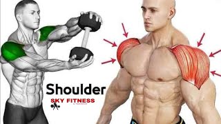 Shoulder Workout  That Make The Shoulder Grow Fast [upl. by Lasala]