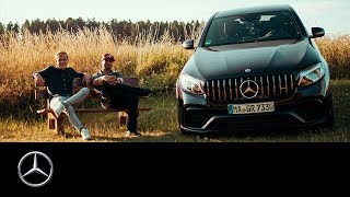 JP Kraemer und Matthias Malmedie Testfahrt im MercedesAMG GLC 63 4MATIC Coupé [upl. by Amilb]