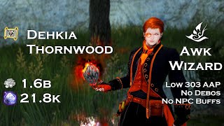 BDO  Dehkia Thornwood 218k L2  Awakening Wizard 303 AP [upl. by Aurelius]