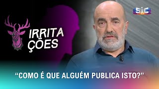 Irritações José de Pina indignado com livro de quotautoajudaquot sobre Auschwitz [upl. by Magdalen]