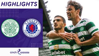 Celtic 40 Rangers  Celtic Dominate Derby to go 5 points Clear  cinch Premiership Highlights [upl. by Aiksa]