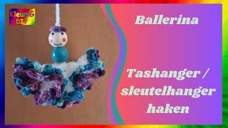 Haken ♥ Ballerina tashanger  sleutelhanger [upl. by Solange]