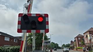 Hall Road Level Crossing Merseyside 18052024 [upl. by Stesha87]