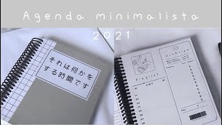 DIY Agenda minimalista 2021  imprimible  ☁ [upl. by Song]