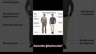 Interview Attire For Men short youtubeshorts interview mensfashion mensoutfits mensdressing [upl. by Onateyac813]