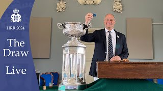 The Draw Live  Henley Royal Regatta 2024 [upl. by Ayomat]