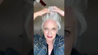 This Silver Wig is Iconic New From Ellen Wille Cover wiglife ellenwillewigs [upl. by Sadye]