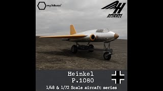 Heinkel He P 1080 prototype kit speed build [upl. by Zetana]