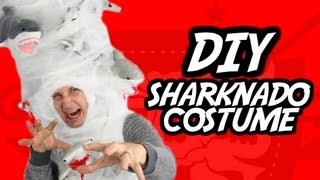 HowTo SHARKNADO Halloween Costume [upl. by Aicilif]